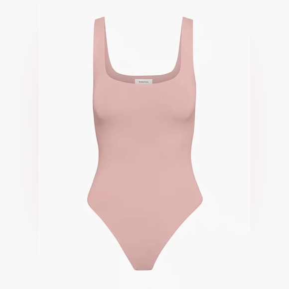 Aritzia Babaton Contour Squareneck Bodysuit sleeveless size Large - Picture 1 of 6